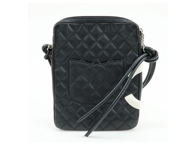 CHANEL Cambon Line Lambskin Medium Pochette Shoulder Bag A25178 - vista 2