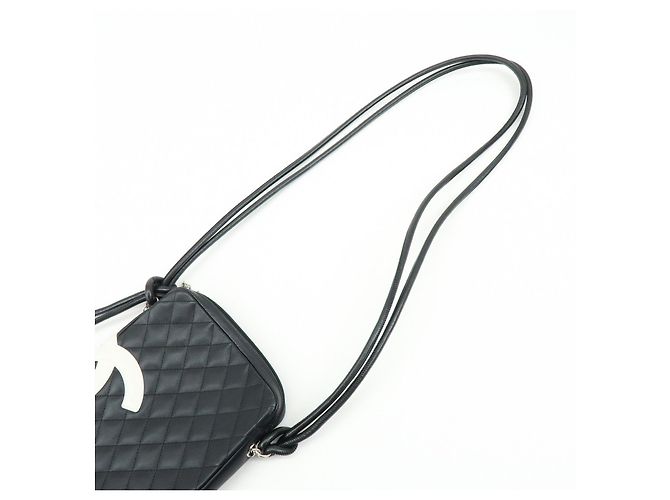 CHANEL Cambon Line Lambskin Medium Pochette Shoulder Bag A25178 - vista 6