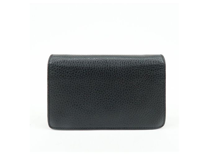 Borsa a tracolla GUCCI Dionysus Super Mini Bag in pelle con catena Nera - vista 2