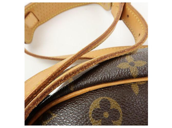Borsa a Tracolla e Spalla Louis Vuitton Monogram Saumur 30 Marrone M42256 - vista 8