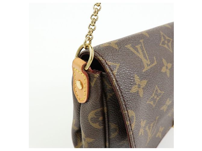 Louis Vuitton Monogram Favorite MM 2Way Bag Shoulder Bag Brown M40718 - vista 14