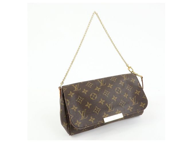 Louis Vuitton Monogram Favorite MM 2Way Bag Shoulder Bag Brown M40718 - vista 4