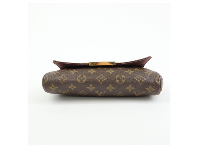 Louis Vuitton Monogram Favorite MM 2Way Bag Shoulder Bag Brown M40718 - vista 5