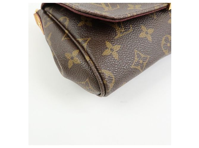Louis Vuitton Monogram Favorite MM 2Way Bag Shoulder Bag Brown M40718 - vista 9