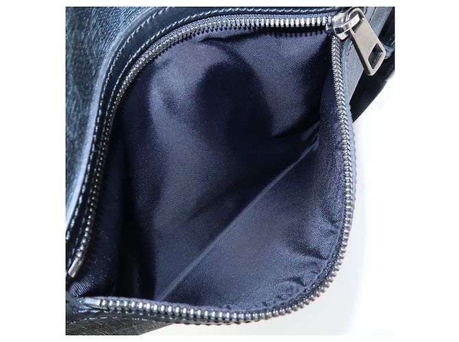 Borsa a tracolla GUCCI GG Supreme in pelle Nera 387514 - vista 22