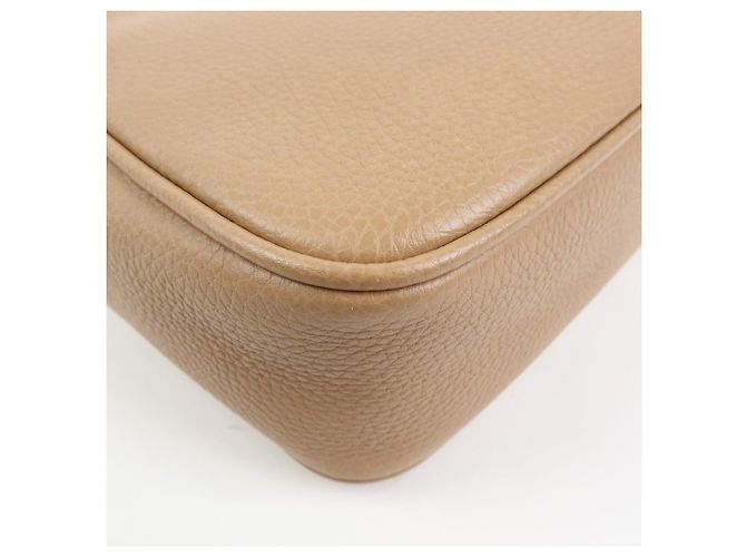 GUCCI SOHO Interlocking G Leather Small Disco Bag Beige 308364 - vista 12