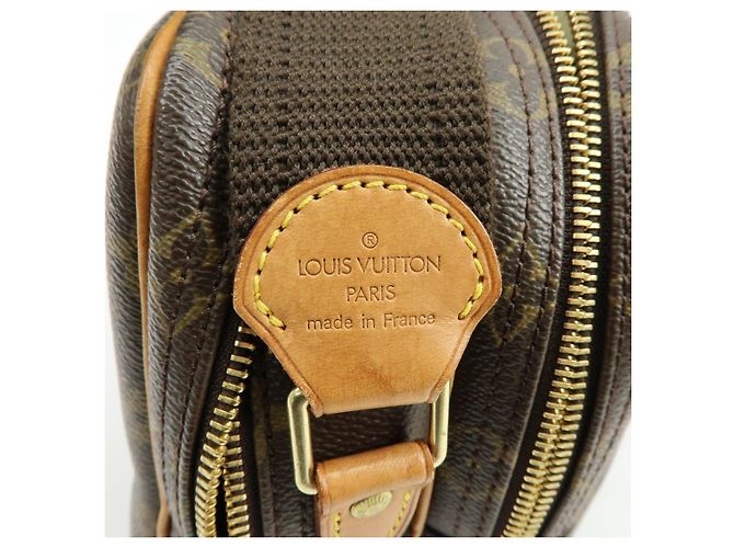 Borsa a tracolla Louis Vuitton Monogram Reporter PM Brown M45254 - vista 23