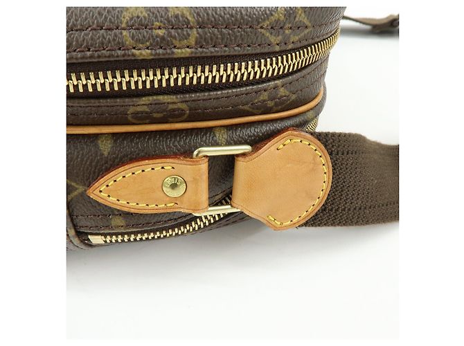 Borsa a tracolla Louis Vuitton Monogram Reporter PM Brown M45254 - vista 7
