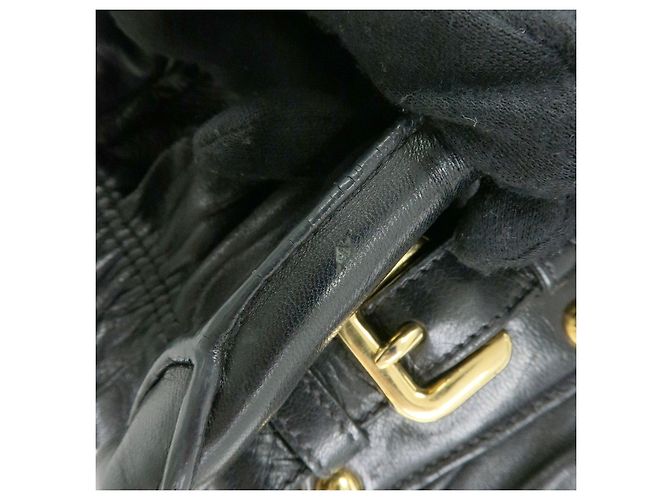 Borsa 2Way in pelle Nappa con logo PRADA Borsa a mano Borsa a tracolla Nero - vista 9