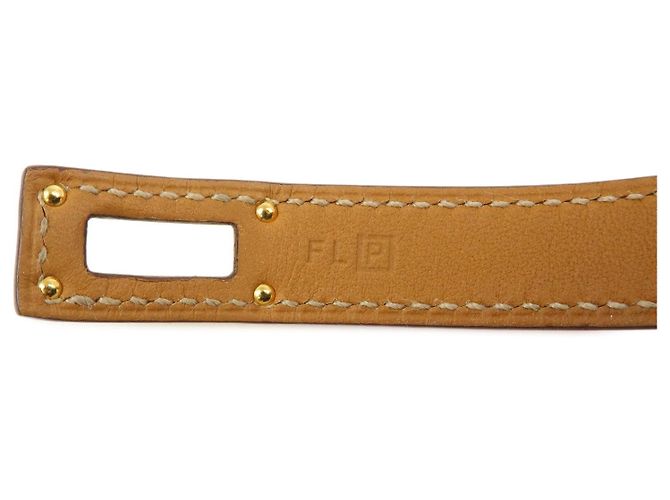 Hermès HERMES Bracciale Mini Kelly Double Tour in pelle □P Taglia S - vista 11