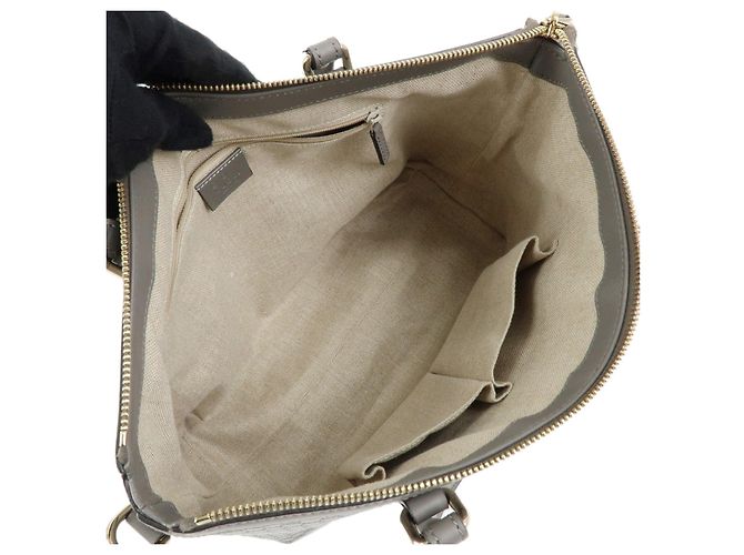 Borsa 2Way in pelle Microguccissima GUCCI Borsa a mano Grey 449656 - vista 10