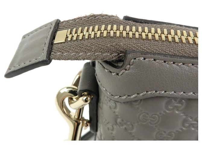 Borsa 2Way in pelle Microguccissima GUCCI Borsa a mano Grey 449656 - vista 8