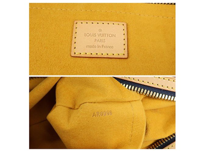 Louis Vuitton Monogram Denim Cabas Raye GM 2Way Hand Bag Blue M95336 - vista 12