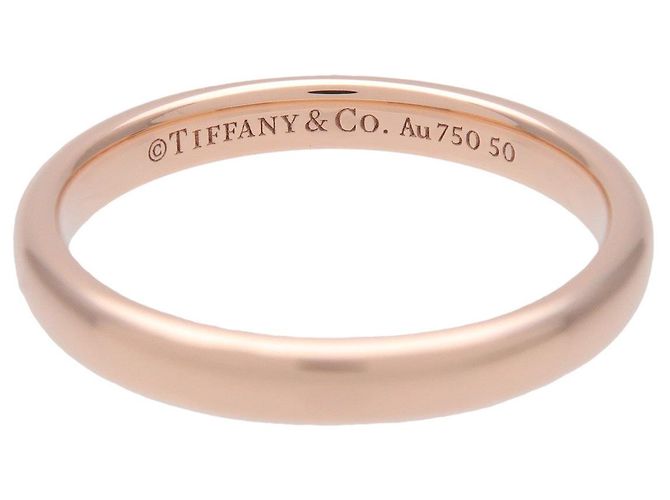 Tiffany & Co Forever Ehering Klassischer Ring K18 750PG US4 - Ansicht 4