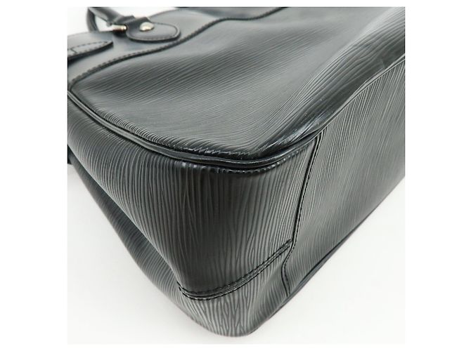 Borsa a mano in pelle Louis Vuitton Epi Passy PM Noir Black M59262 - vista 11