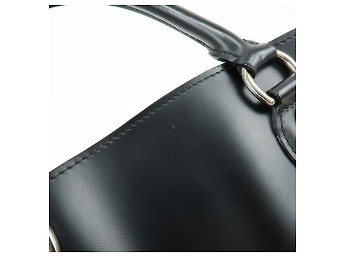 Borsa a mano in pelle Louis Vuitton Epi Passy PM Noir Black M59262 - vista 17