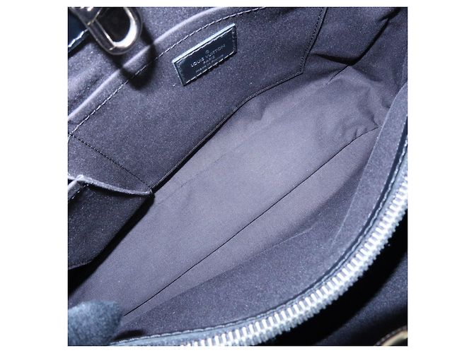 Borsa a mano in pelle Louis Vuitton Epi Passy PM Noir Black M59262 - vista 21