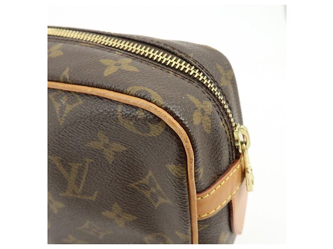 Louis Vuitton Monogram Compiegne 28 Pouch Clutch Bag Brown M51845 - vista 12