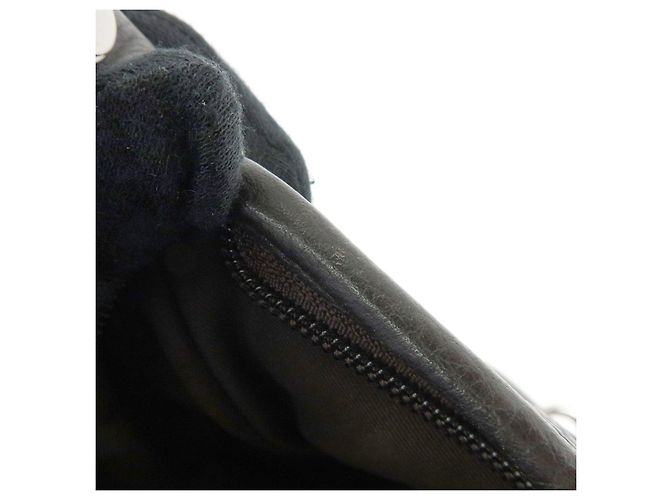 Borsa a tracolla e borsa a mano GUCCI Abbey in pelle Nero Argento 268637 - vista 17