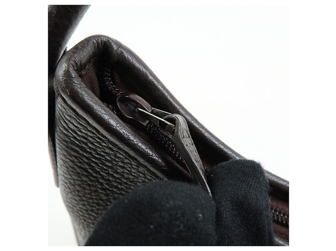 Borsa a tracolla e borsa a mano GUCCI Abbey in pelle Nero Argento 268637 - vista 19