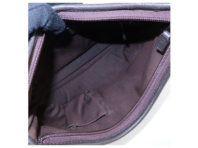 Borsa a tracolla e borsa a mano GUCCI Abbey in pelle Nero Argento 268637 - vista 20