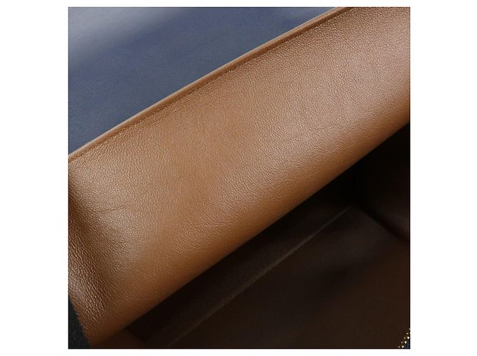 Céline CELINE Borsa 2Way in pelle e camoscio Borsa a mano Borsa a tracolla Navy - vista 22