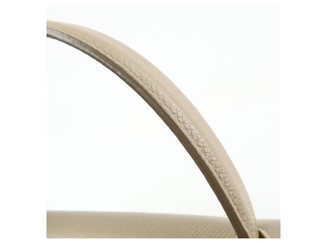 Céline CELINE Borsa Belt Bag in pelle 2Way Borsa a mano Borsa a tracolla Beige - vista 7