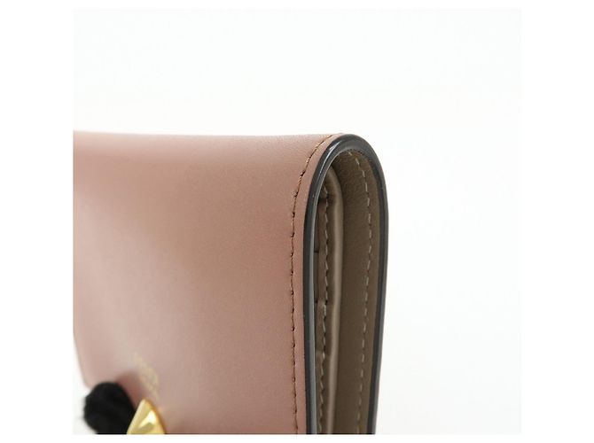 FENDI By The Way Cartera Compacta Bi-fold de Piel Light Pink 8M0387 - vista 11