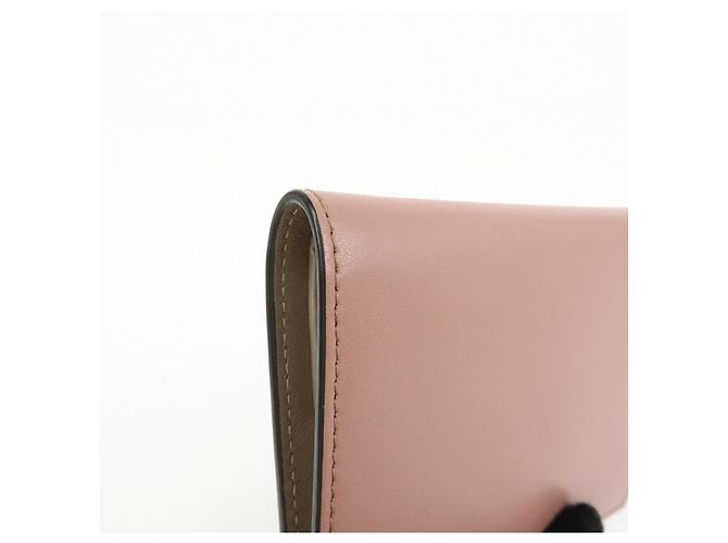 FENDI By The Way Cartera Compacta Bi-fold de Piel Light Pink 8M0387 - vista 12