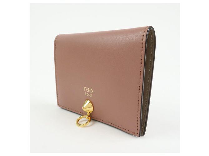 FENDI By The Way Cartera Compacta Bi-fold de Piel Light Pink 8M0387 - vista 3