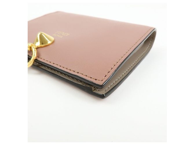 FENDI By The Way Cartera Compacta Bi-fold de Piel Light Pink 8M0387 - vista 7