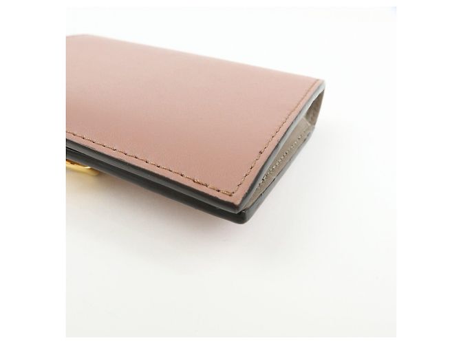 FENDI By The Way Cartera Compacta Bi-fold de Piel Light Pink 8M0387 - vista 9