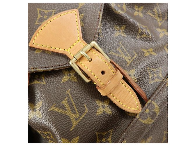 Zaino Louis Vuitton Monogram Montsouris MM Brown M51136 - vista 17