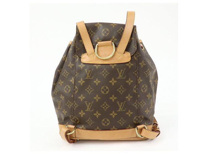 Zaino Louis Vuitton Monogram Montsouris MM Brown M51136 - vista 2