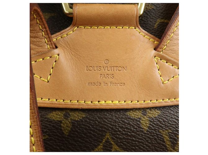 Zaino Louis Vuitton Monogram Montsouris MM Brown M51136 - vista 23