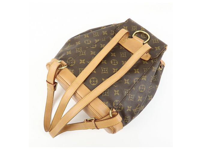 Zaino Louis Vuitton Monogram Montsouris MM Brown M51136 - vista 6