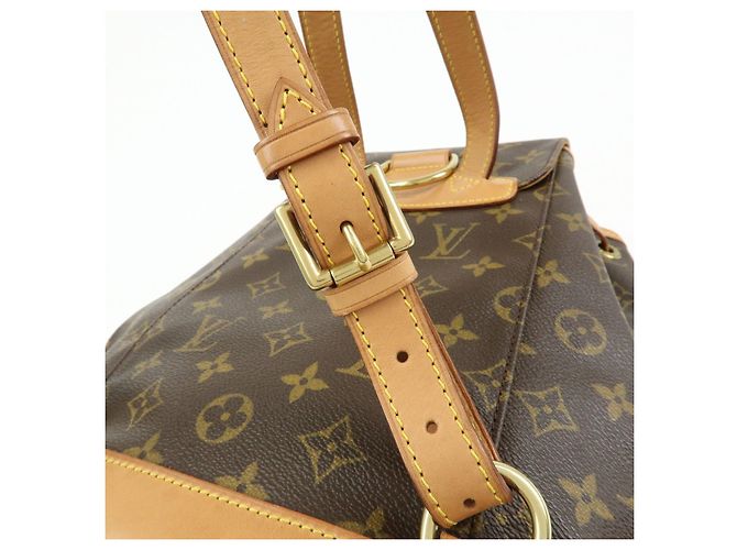 Zaino Louis Vuitton Monogram Montsouris MM Brown M51136 - vista 8