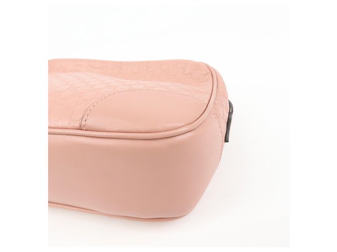 Borsa a tracolla GUCCI Interlocking G Microguccissima Rosa 449413 - vista 11
