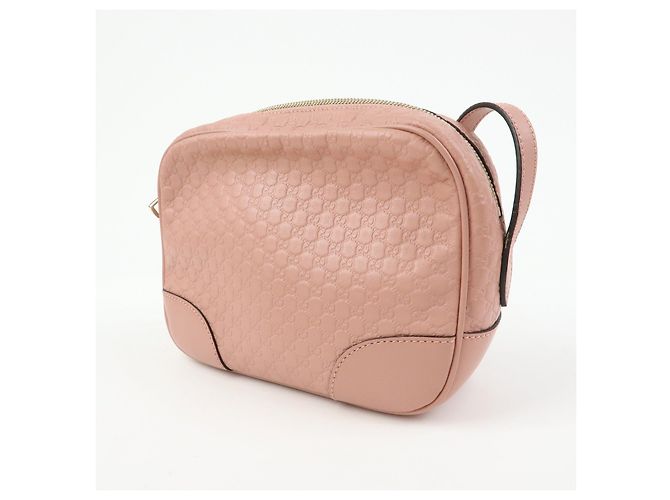 Borsa a tracolla GUCCI Interlocking G Microguccissima Rosa 449413 - vista 3