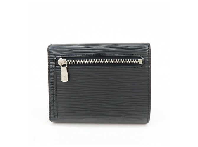 Louis Vuitton Epi Portefeuille Koala Compact Wallet Noir M58012 - vista 2