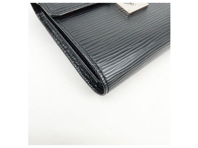 Louis Vuitton Epi Portefeuille Koala Compact Wallet Noir M58012 - vista 6