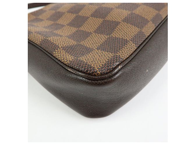Louis Vuitton Damier Trousse Makeup Accessory Pouch Brown N51982 - vista 12