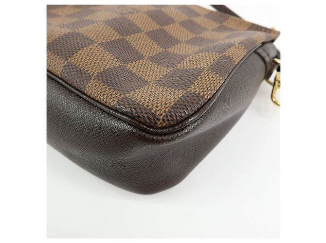 Louis Vuitton Damier Trousse Makeup Accessory Pouch Brown N51982 - vista 13