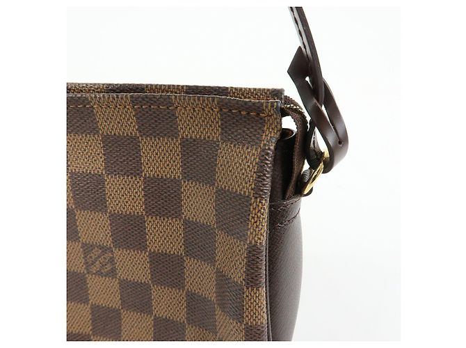 Louis Vuitton Damier Trousse Makeup Accessory Pouch Brown N51982 - vista 16