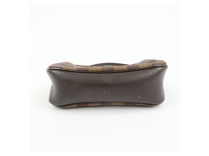Louis Vuitton Damier Trousse Makeup Accessory Pouch Brown N51982 - vista 5