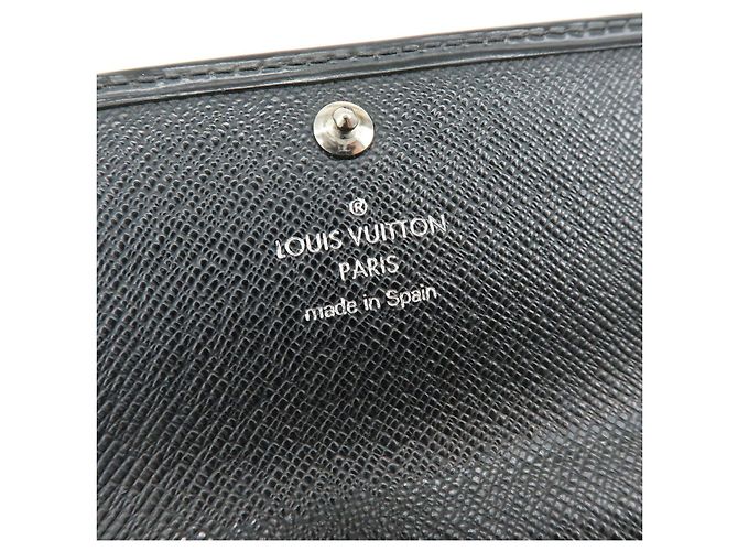 Louis Vuitton Epi Portefeuille Sarah Wallet Noir Black M63742 - vista 17