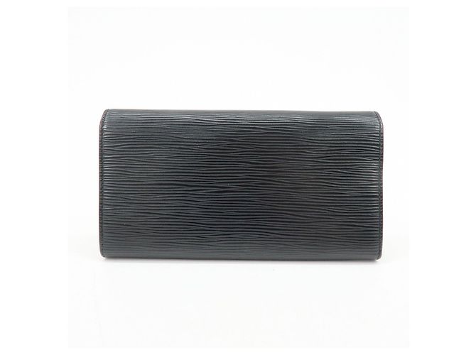 Louis Vuitton Epi Portefeuille Sarah Wallet Noir Black M63742 - vista 2