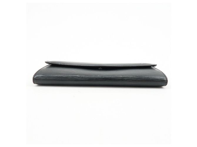 Louis Vuitton Epi Portefeuille Sarah Wallet Noir Black M63742 - vista 5