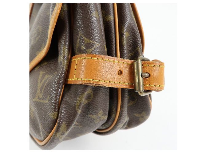 Louis Vuitton Monogram Saumur 30 Canvas Shoulder Bag Brown M42256 - vista 14