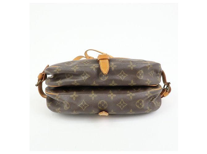 Louis Vuitton Monogram Saumur 30 Canvas Shoulder Bag Brown M42256 - vista 5